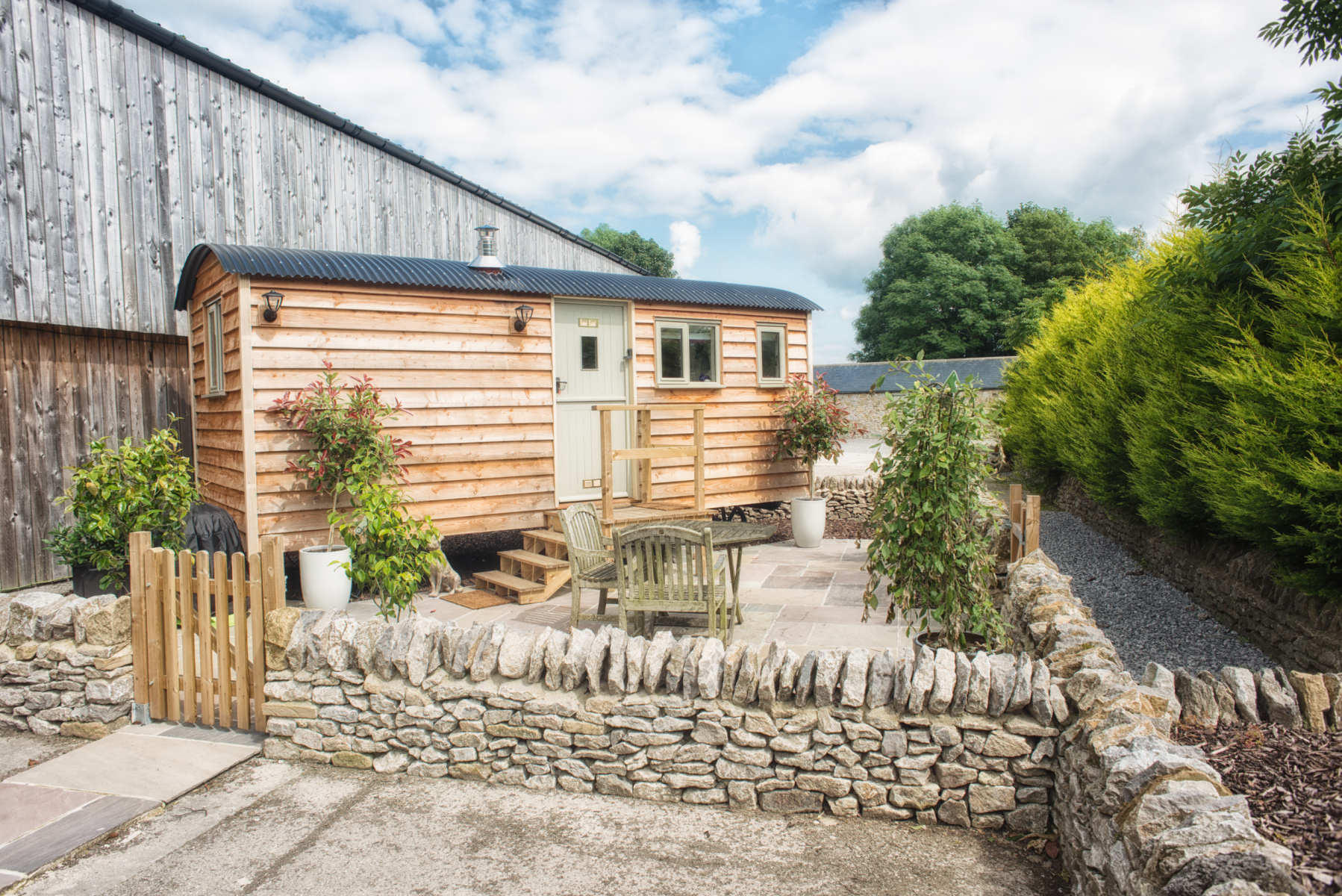 Bertie's Retreat Glamping Shepherd Hut in the Peak District Bertie's Retreat Glamping Shepherd Hut in the Peak District