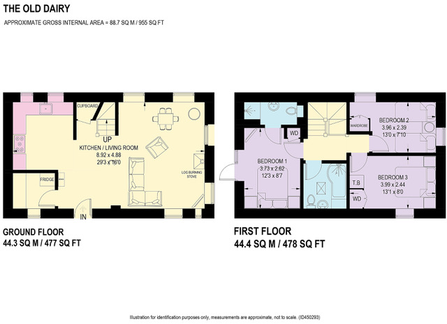 The Old Dairy floor plan